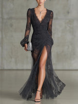 Abito Serena in Pizzo Nero