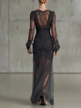 Abito Serena in Pizzo Nero