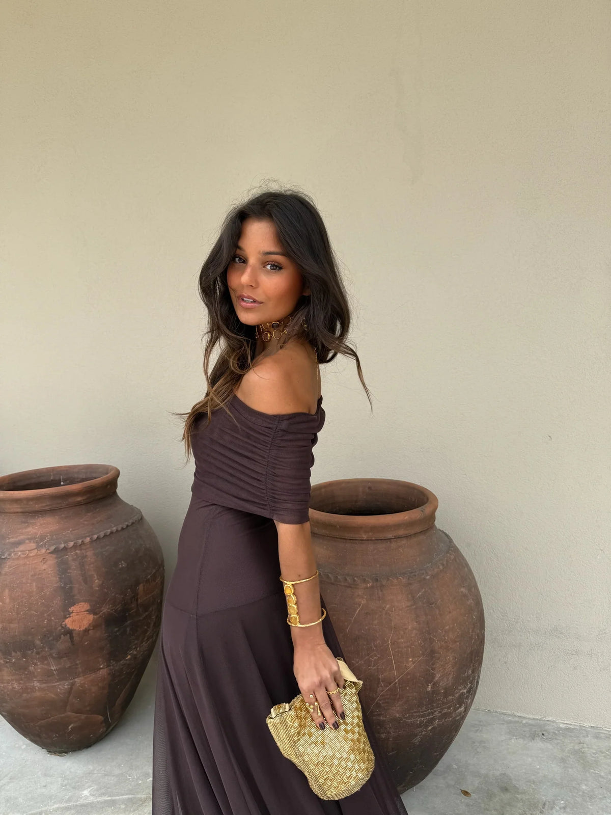 Abito Toledo in marrone