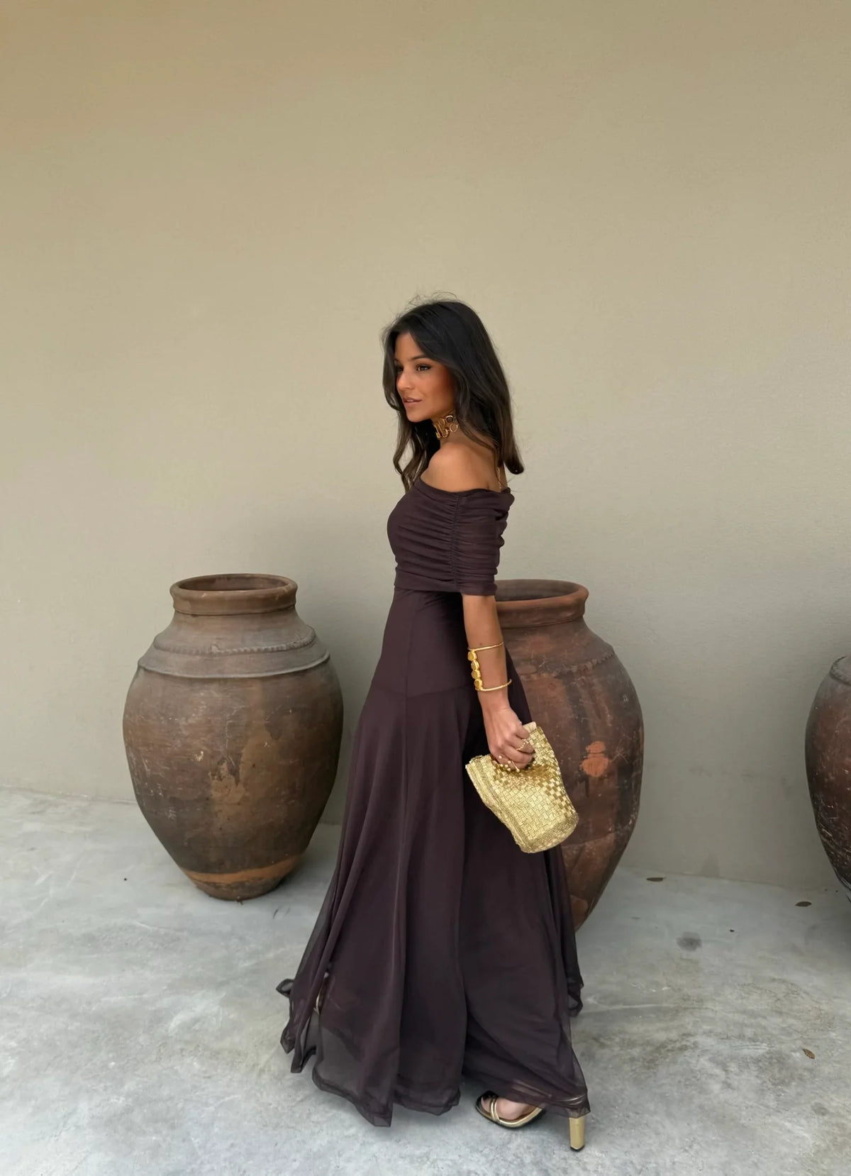 Abito Toledo in marrone