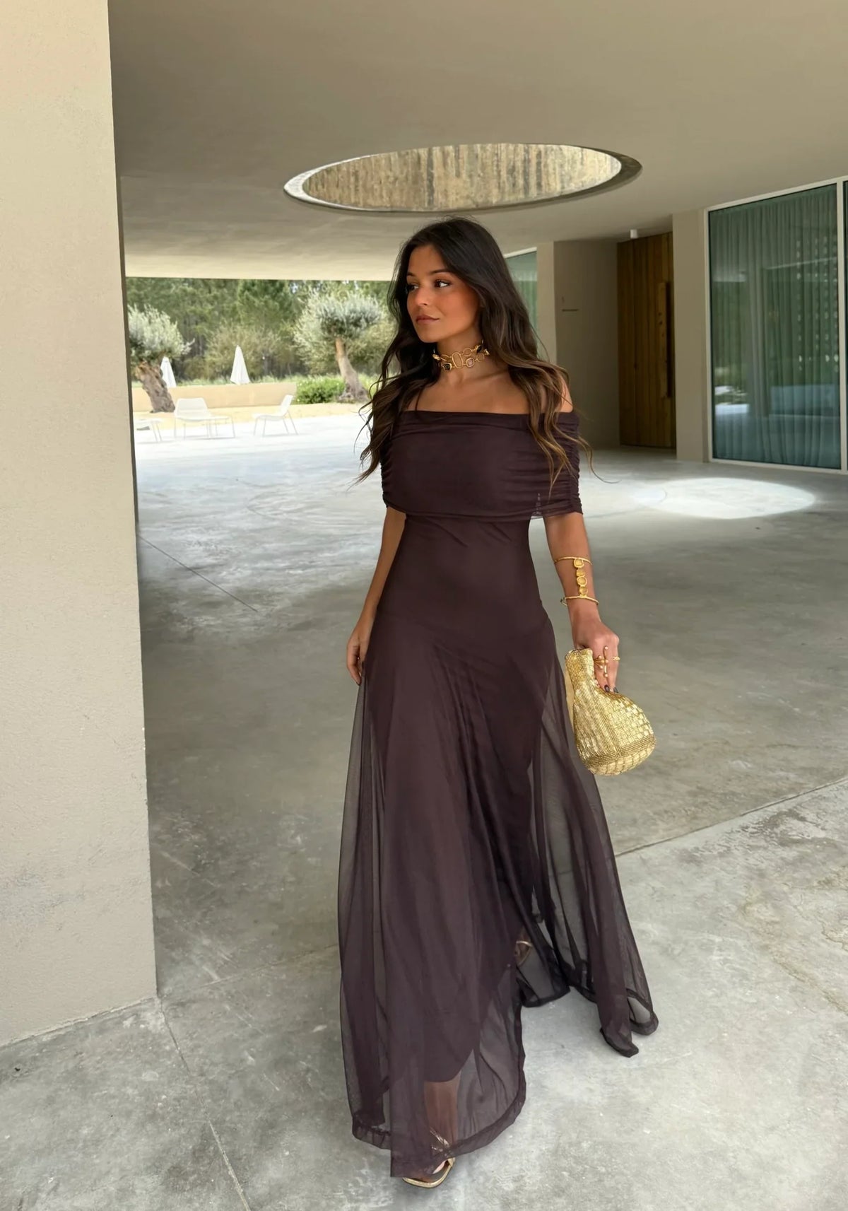 Abito Toledo in marrone