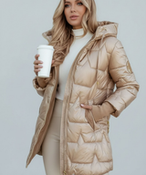 Ariana™ | Abrigo acolchado con capucha - Aura Barcelona - imagen 2