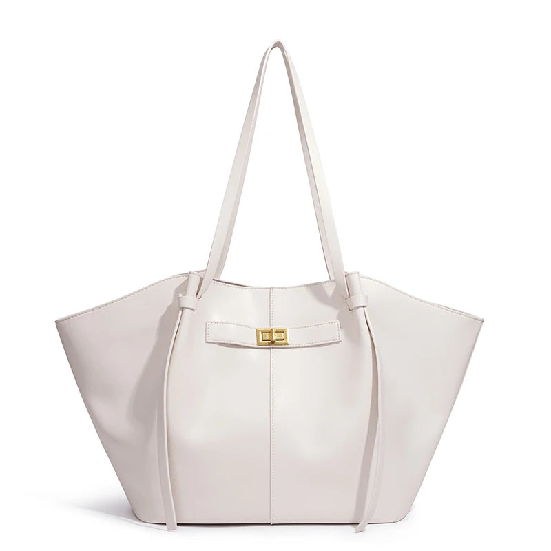 Lightweight Large Capacity 2025 New Bat-Shaped High Street Handbag European and American Style Trendy Single Shoulder Crossbody