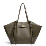 Lightweight Large Capacity 2025 New Bat-Shaped High Street Handbag European and American Style Trendy Single Shoulder Crossbody