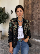 Giacca Western Con Volant