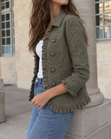 Giacca Western Floreale